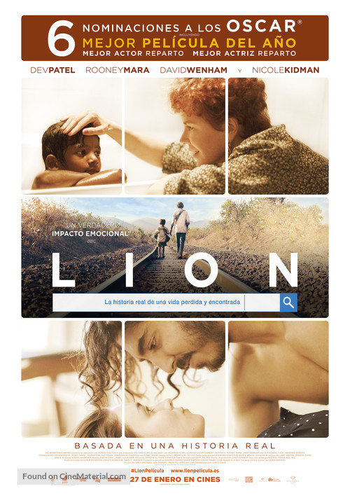 Lion - Spanish Movie Poster