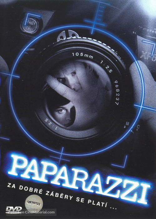 Paparazzi - Czech DVD movie cover