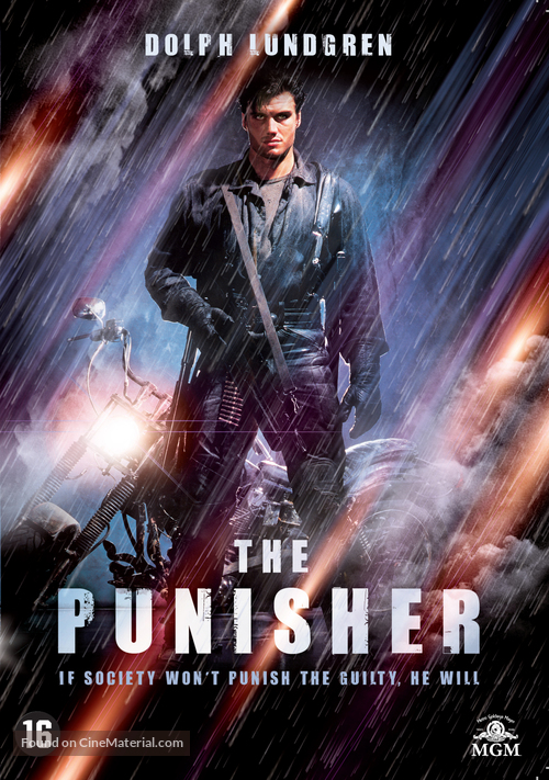 The Punisher - Dutch DVD movie cover