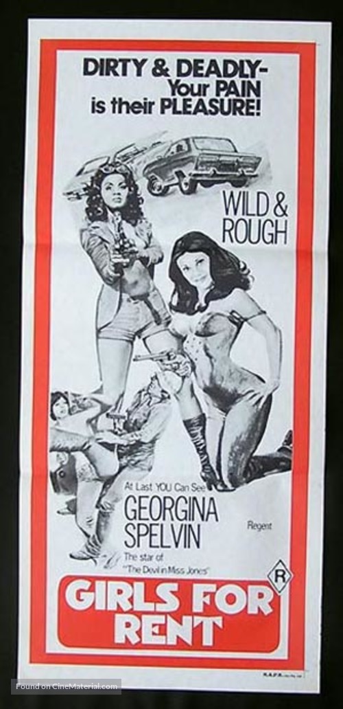 Girls for Rent - Australian Movie Poster