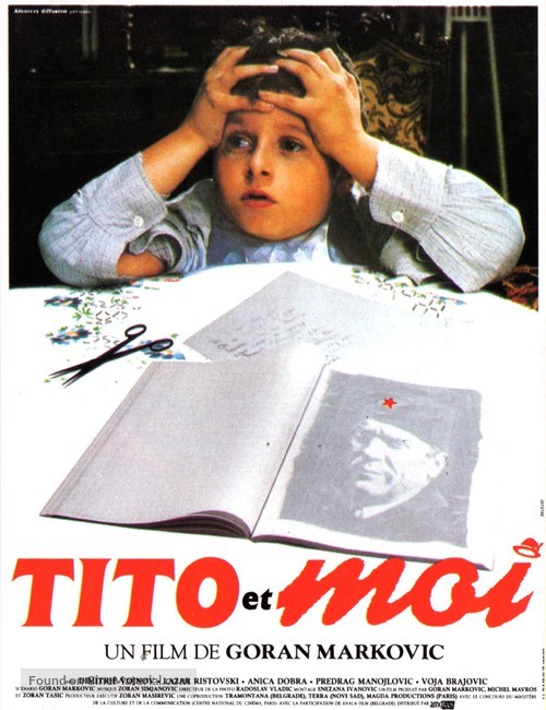 Tito i ja - French Movie Poster