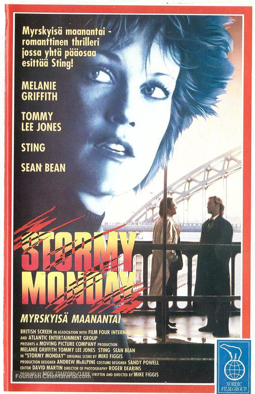 Stormy Monday - Finnish VHS movie cover