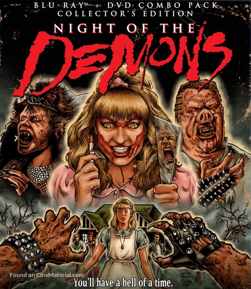 Night of the Demons - Blu-Ray movie cover