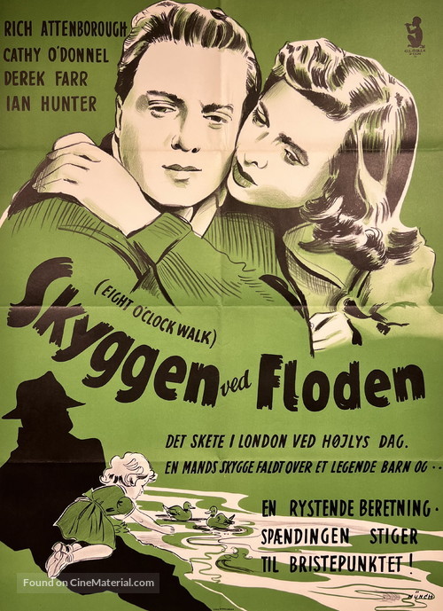 Eight O&#039;Clock Walk - Danish Movie Poster