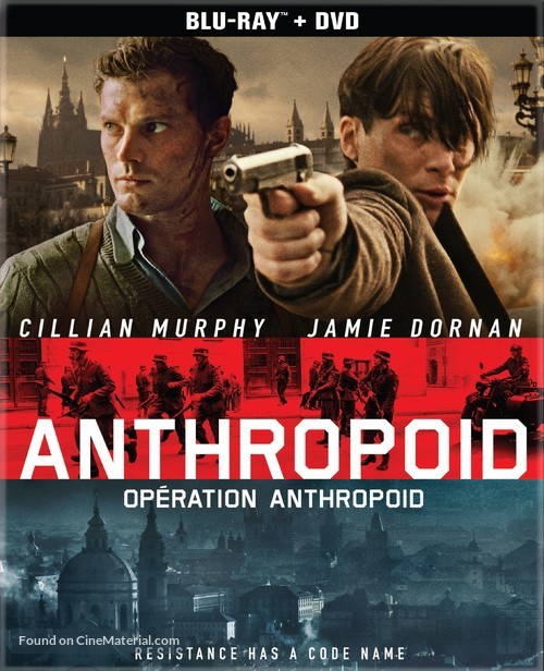 Anthropoid - Blu-Ray movie cover