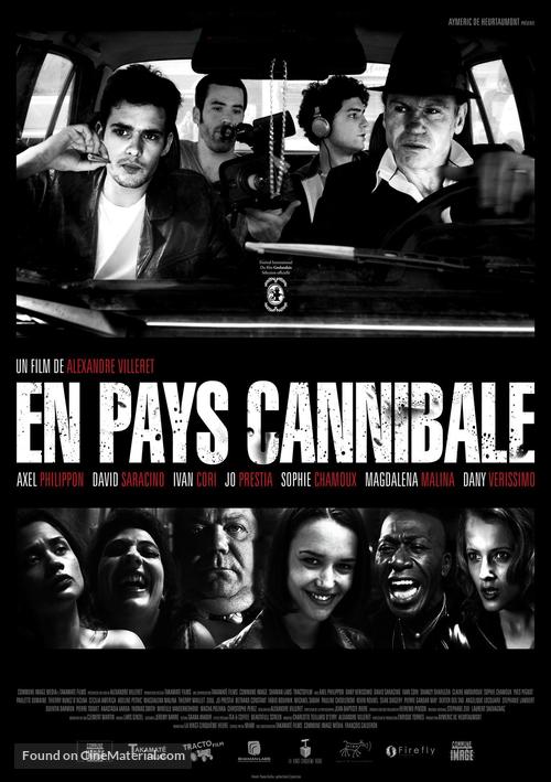 En pays cannibale - French Movie Poster