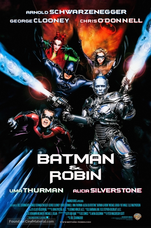 Batman And Robin - Brazilian Movie Poster