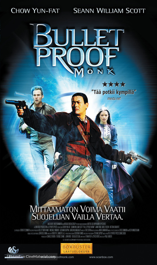 Bulletproof Monk - Finnish VHS movie cover