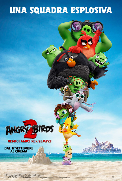 The Angry Birds Movie 2 - Italian Movie Poster