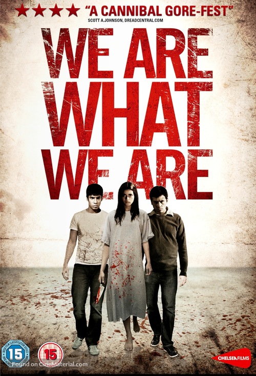 Somos lo que hay - British DVD movie cover