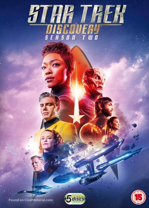 &quot;Star Trek: Discovery&quot; - British DVD movie cover
