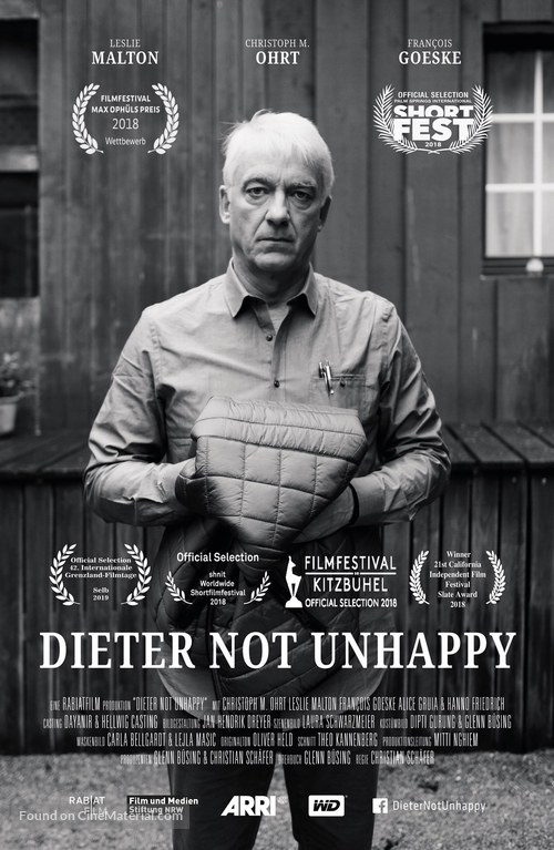 Dieter Not Unhappy - German Movie Poster