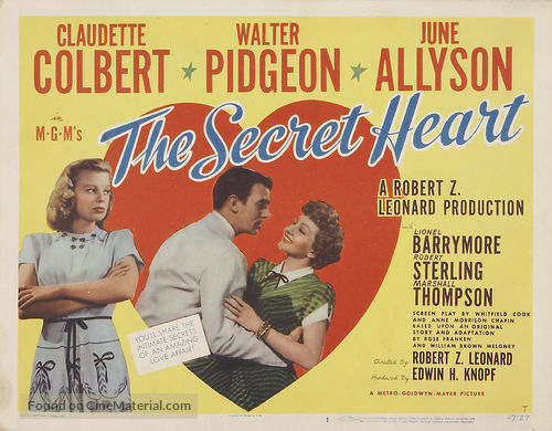 The Secret Heart - Movie Poster