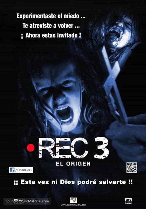 [REC]&sup3; G&eacute;nesis - Peruvian Movie Poster