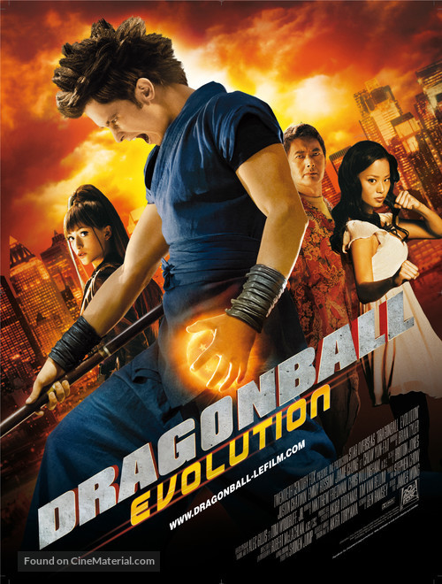 Dragonball Evolution (2009) French movie poster