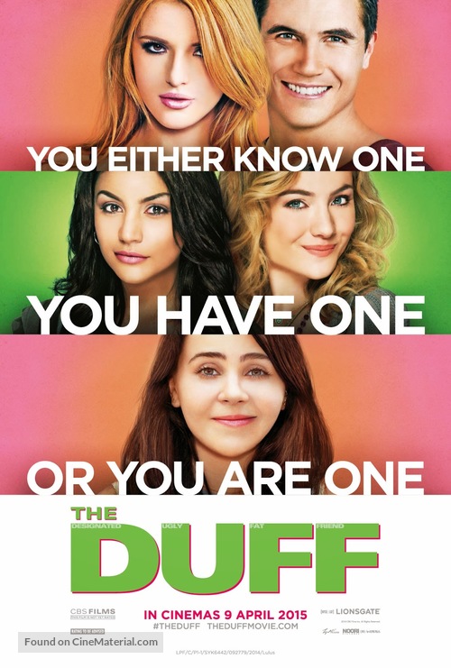 The DUFF - Malaysian Movie Poster