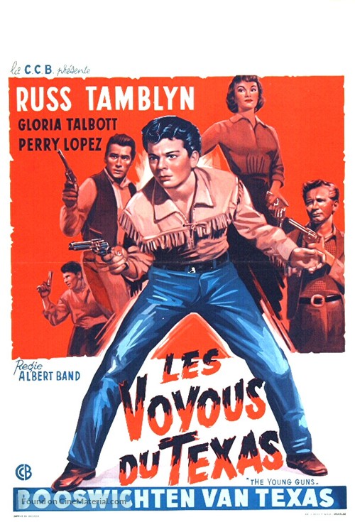 The Young Guns - Belgian Movie Poster