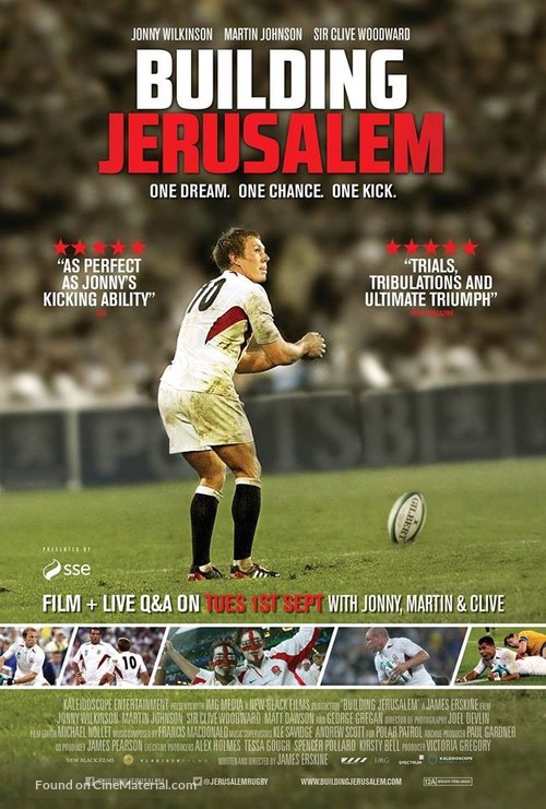 Building Jerusalem - British Movie Poster