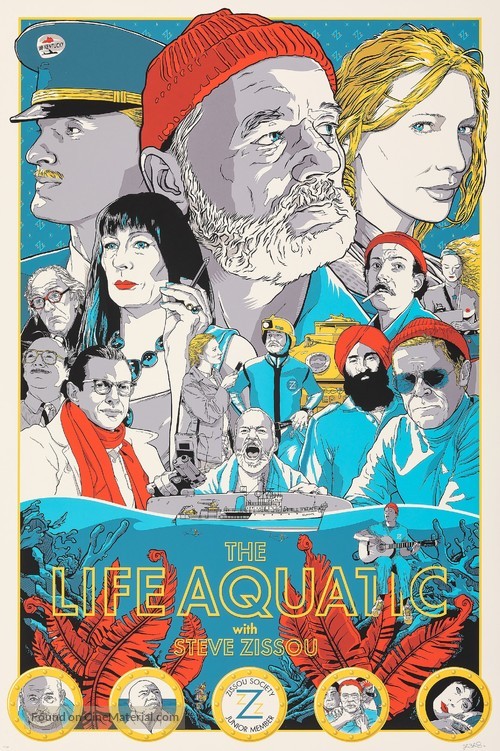 The Life Aquatic with Steve Zissou - poster