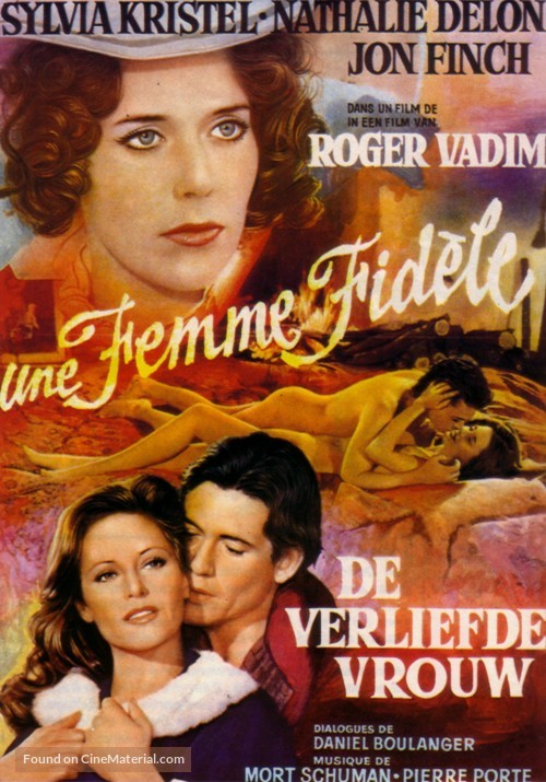 Une femme fid&egrave;le - Belgian Movie Poster