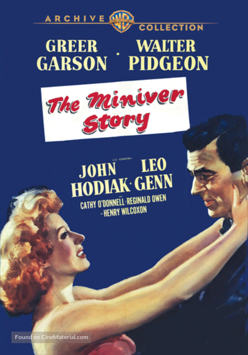The Miniver Story - DVD movie cover