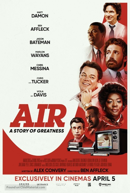 Air (2023) British movie poster