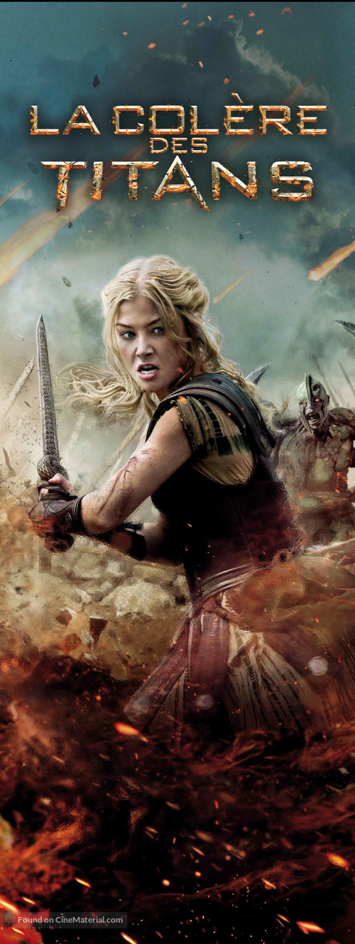 Wrath of the Titans - French Movie Poster