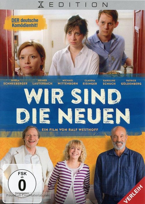 Wir sind die Neuen - German DVD movie cover