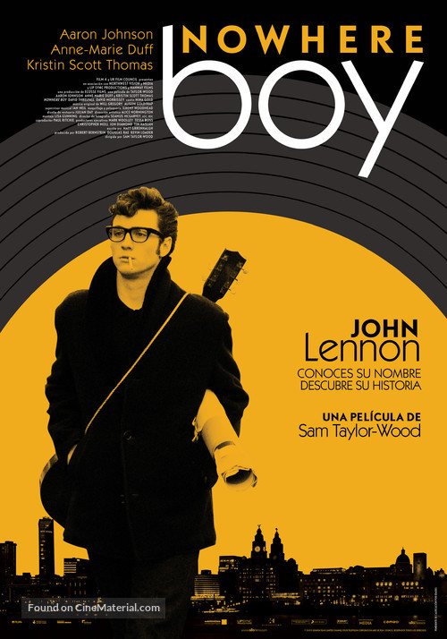 Nowhere Boy - Spanish Movie Poster