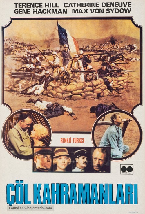 March or Die - Turkish Movie Poster