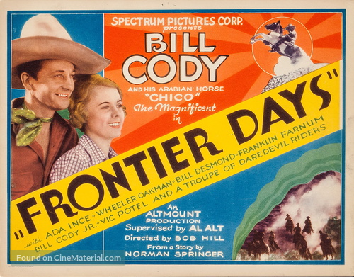 Frontier Days - Movie Poster