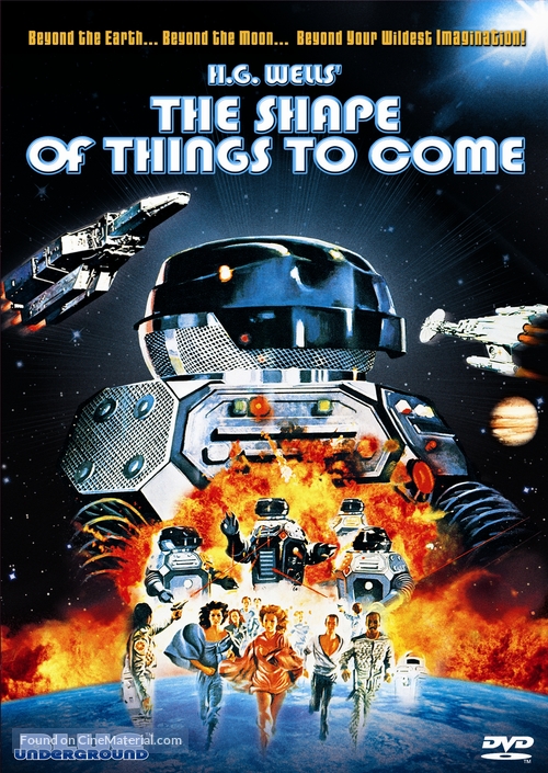 The Shape of Things to Come - DVD movie cover