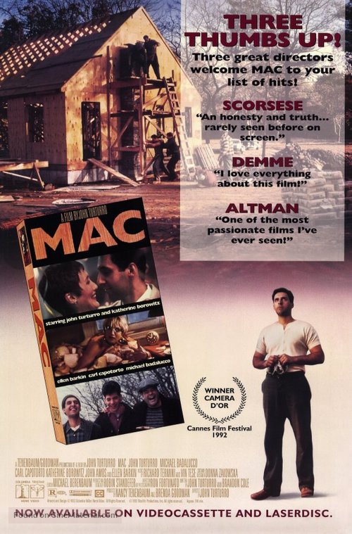 Mac - Video release movie poster