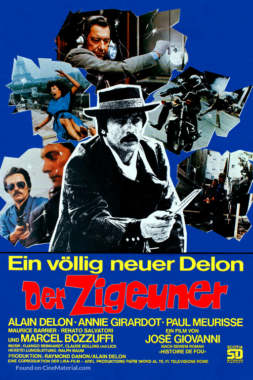Le gitan - German Movie Poster