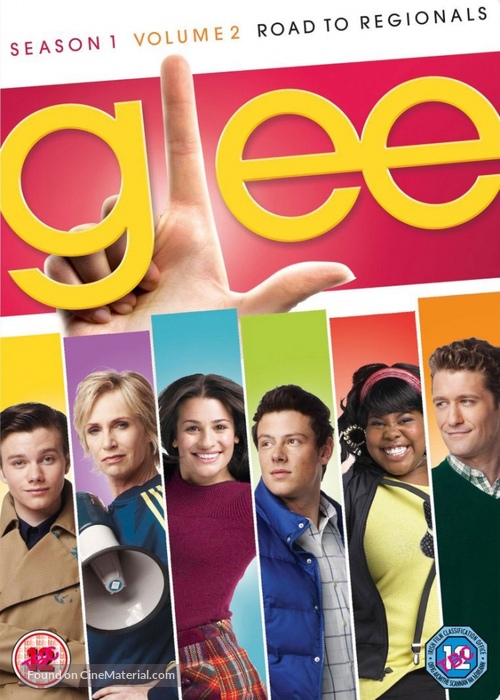 &quot;Glee&quot; - British DVD movie cover