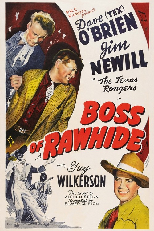 Boss of Rawhide - Movie Poster