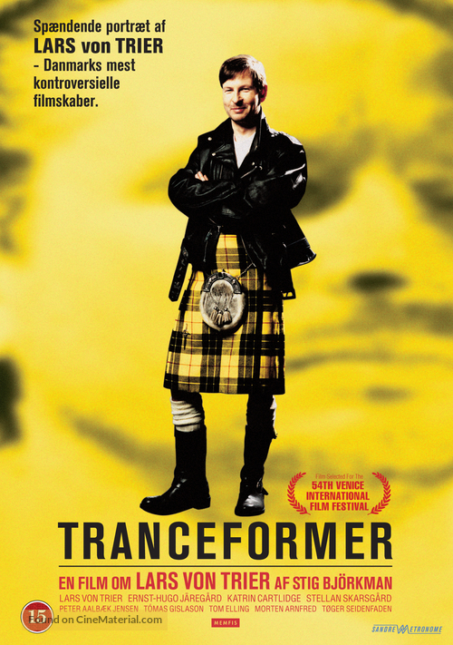 Tranceformer - A Portrait of Lars von Trier - Danish Movie Cover