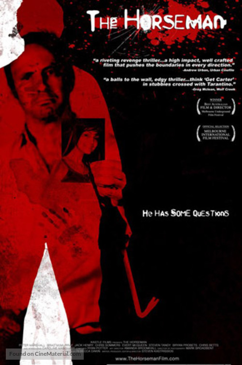 The Horseman - Australian Movie Poster