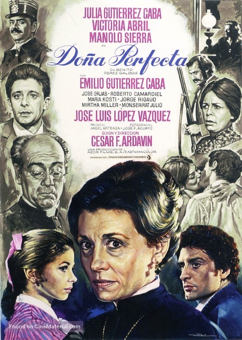 Do&ntilde;a Perfecta - Spanish Movie Poster