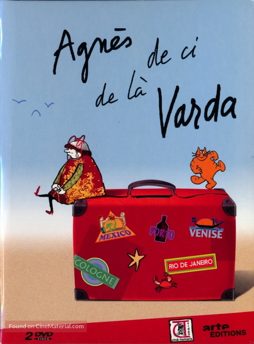 Agn&egrave;s de ci de l&agrave; Varda - French DVD movie cover