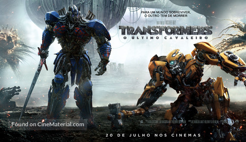 Transformers: The Last Knight - Brazilian Movie Poster