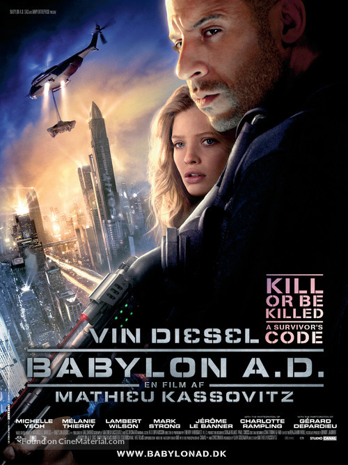 Babylon A.D. - Danish Movie Poster
