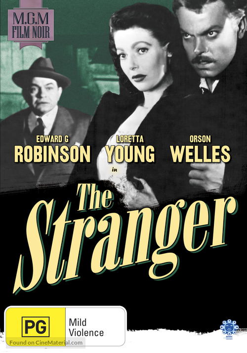 The Stranger - Australian DVD movie cover