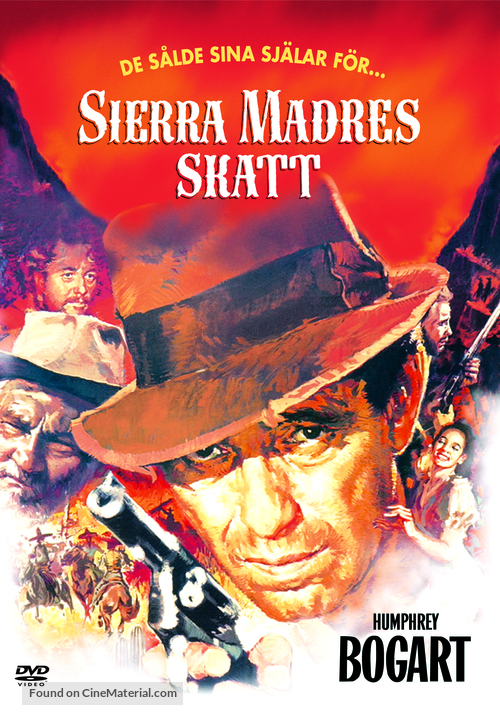 The Treasure of the Sierra Madre - Swedish DVD movie cover