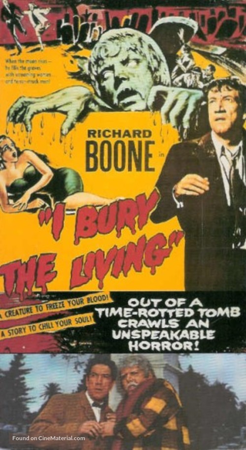 I Bury the Living - Movie Cover