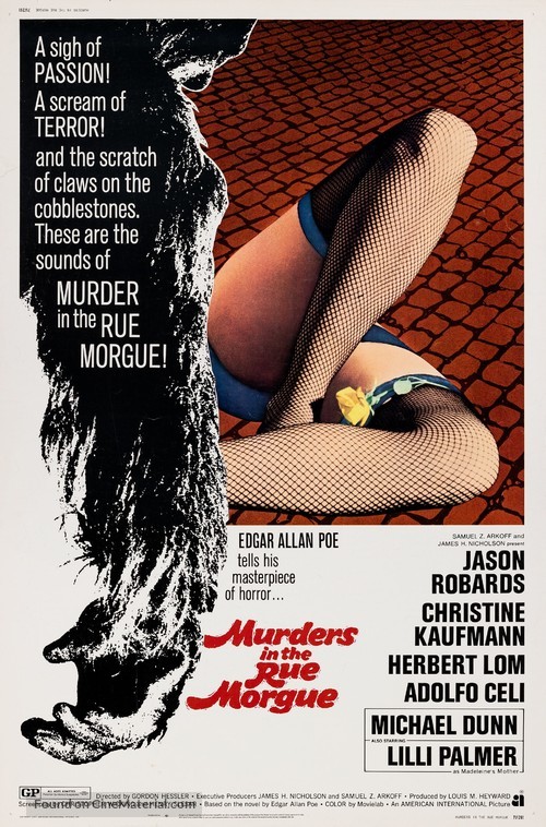 Murders in the Rue Morgue - Movie Poster