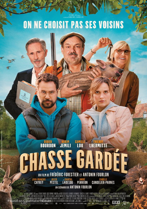 Chasse gard&eacute;e - Swiss Movie Poster