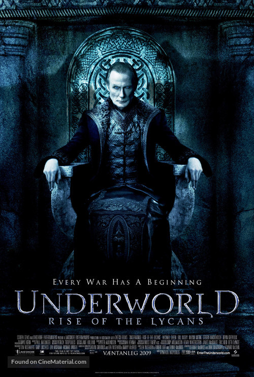 Underworld: Rise of the Lycans - Icelandic Movie Poster