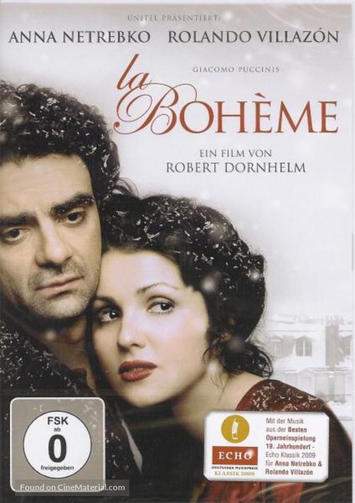La Boh&egrave;me - German Movie Cover