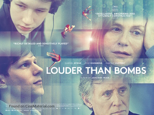 Louder Than Bombs - British Movie Poster